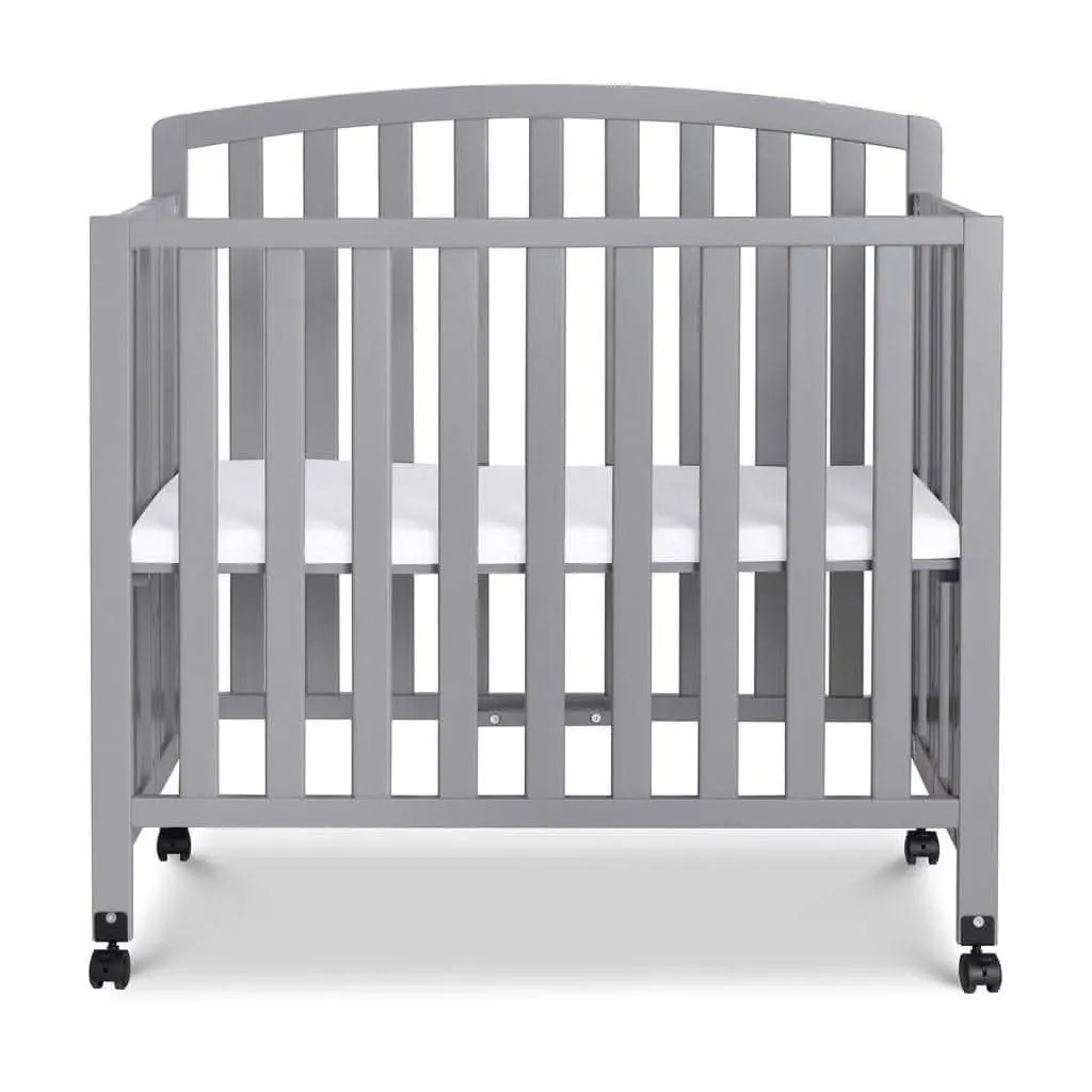 DaVinci Dylan Folding Portable 3-in-1 Mini Crib and Twin Bed