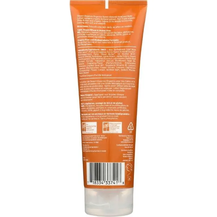 Desert Essence - Vegan Hand & Body Lotions