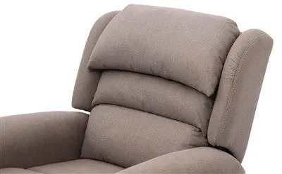 Donatello Petite 4-Motor Lift Recliner - Roll Back - Merino Steel