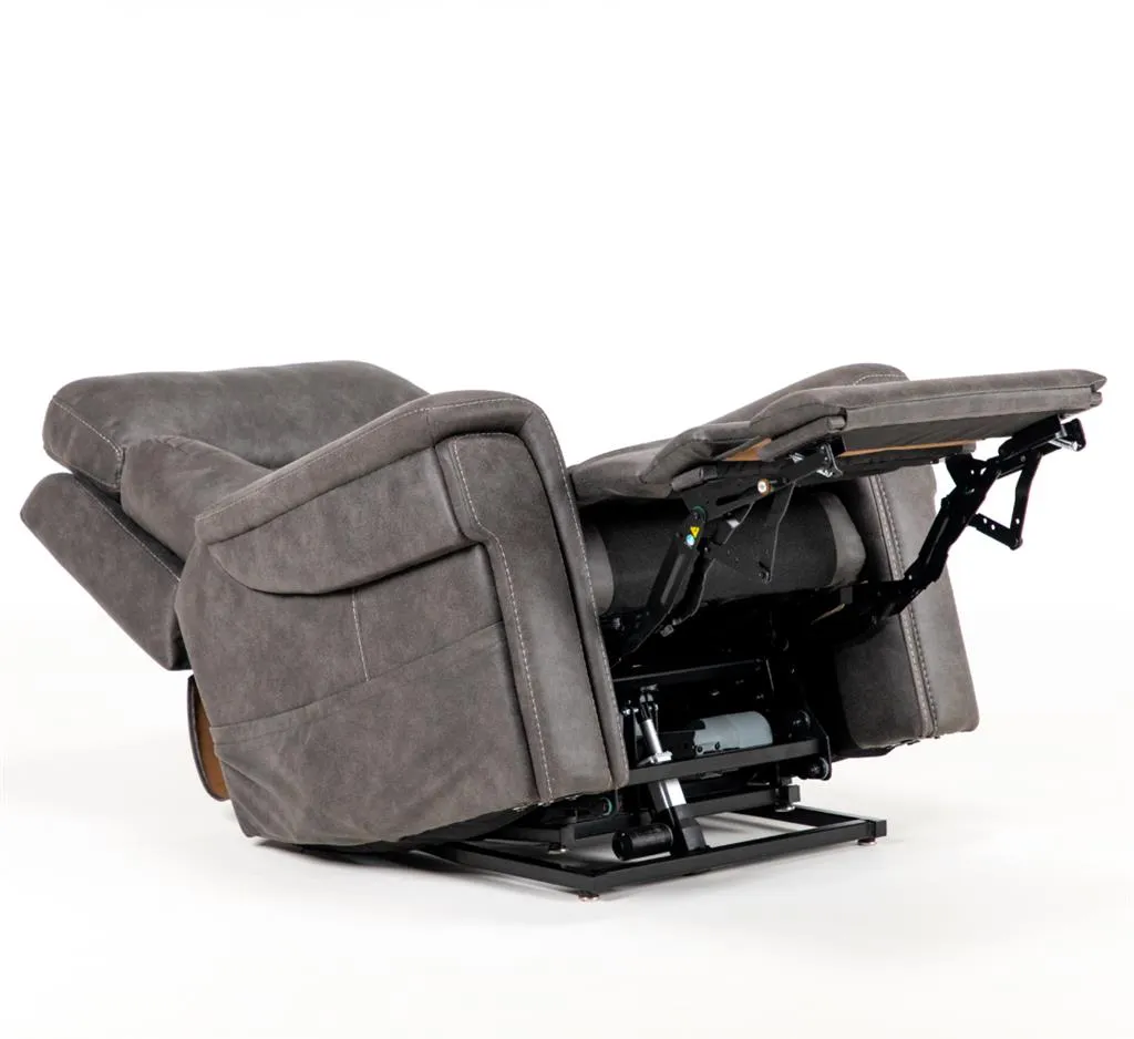 Donatello Plus 5-Motor Canyon Steel Multifunction Lift Recliner - PETITE