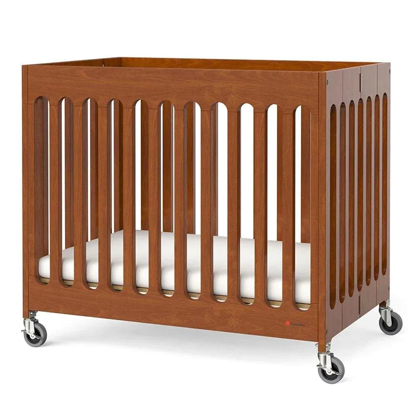 Foundations Boutique™ Solid Wood Compact Commercial Folding Crib