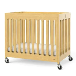 Foundations Boutique™ Solid Wood Compact Commercial Folding Crib