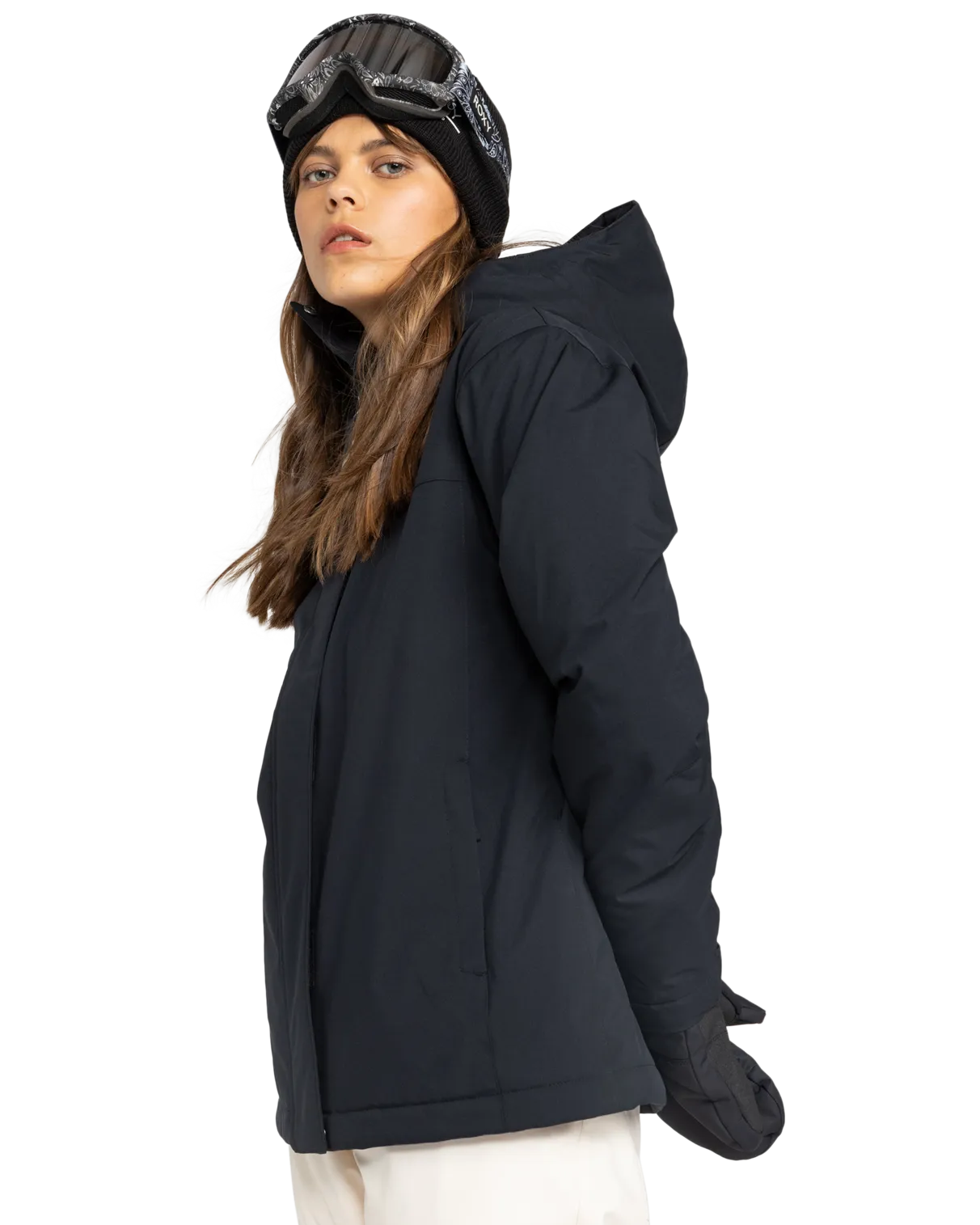 Galaxy Technical Snow Jacket in True Black