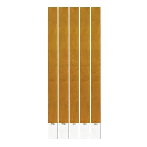 Geogalaxy Wristbands - 100 Pack Gold