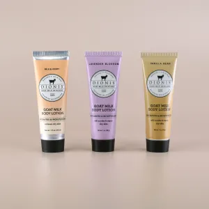 Goat Milk Body Lotion Sampler Set