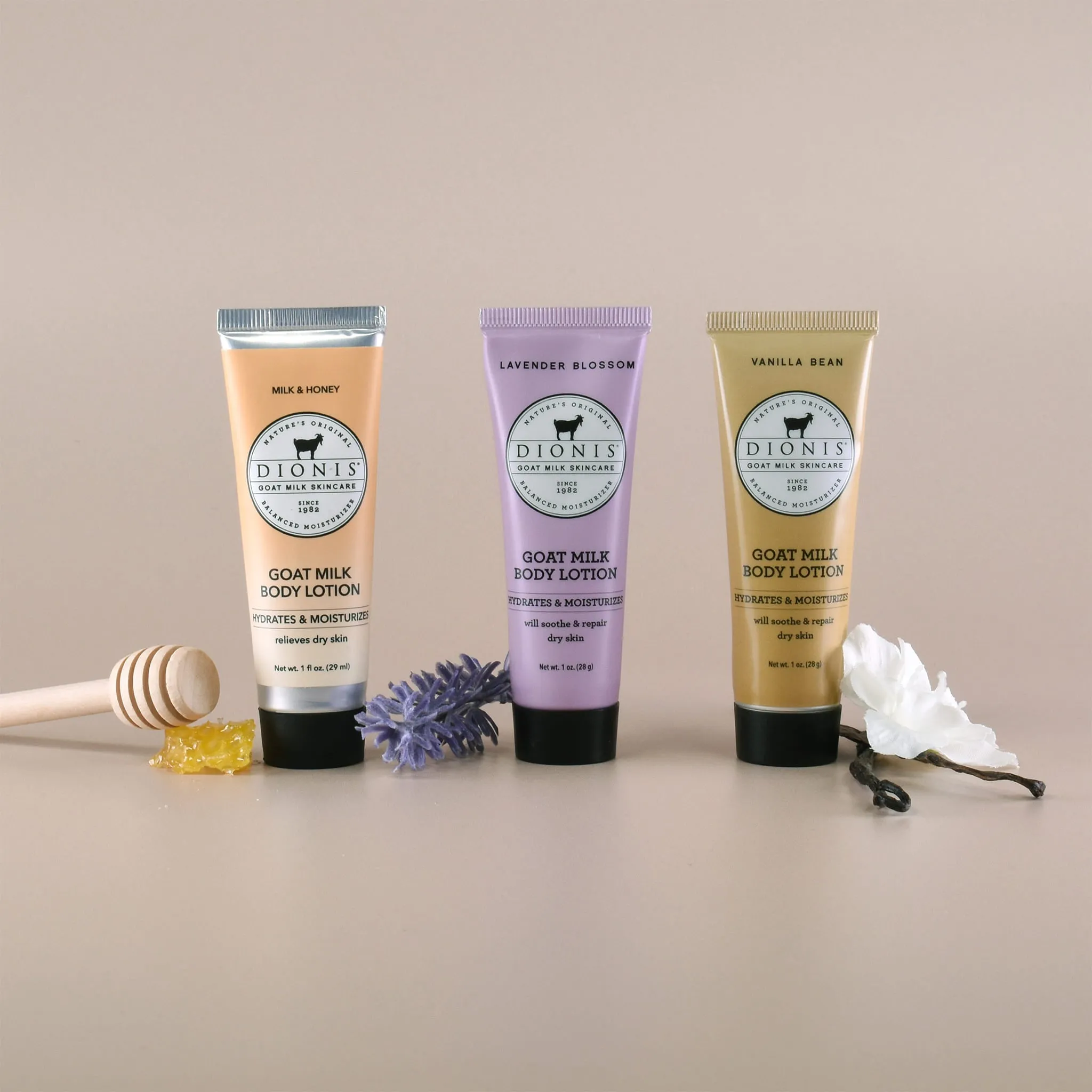 Goat Milk Body Lotion Sampler Set