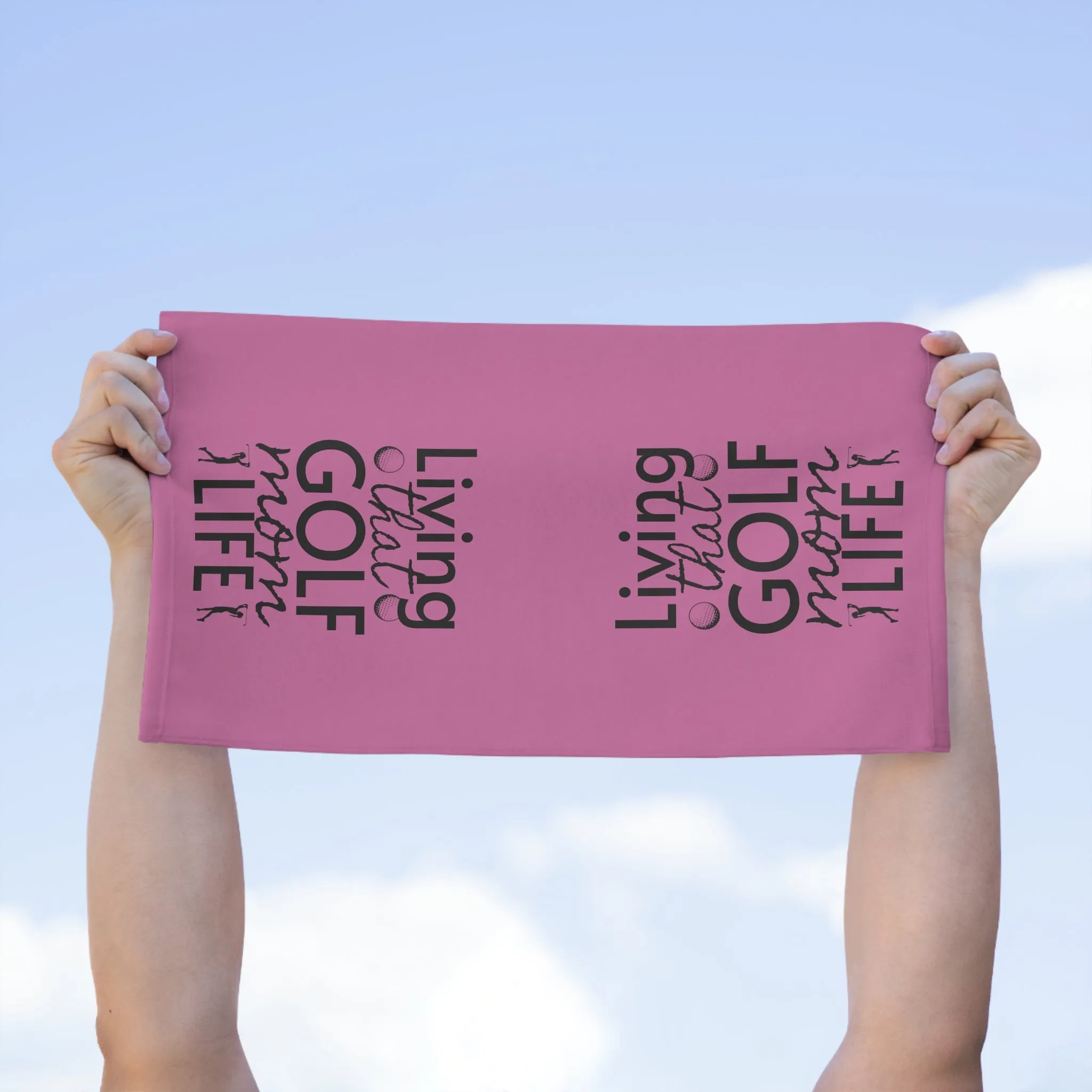 Golf Mom Life Rally Towel, 11x18