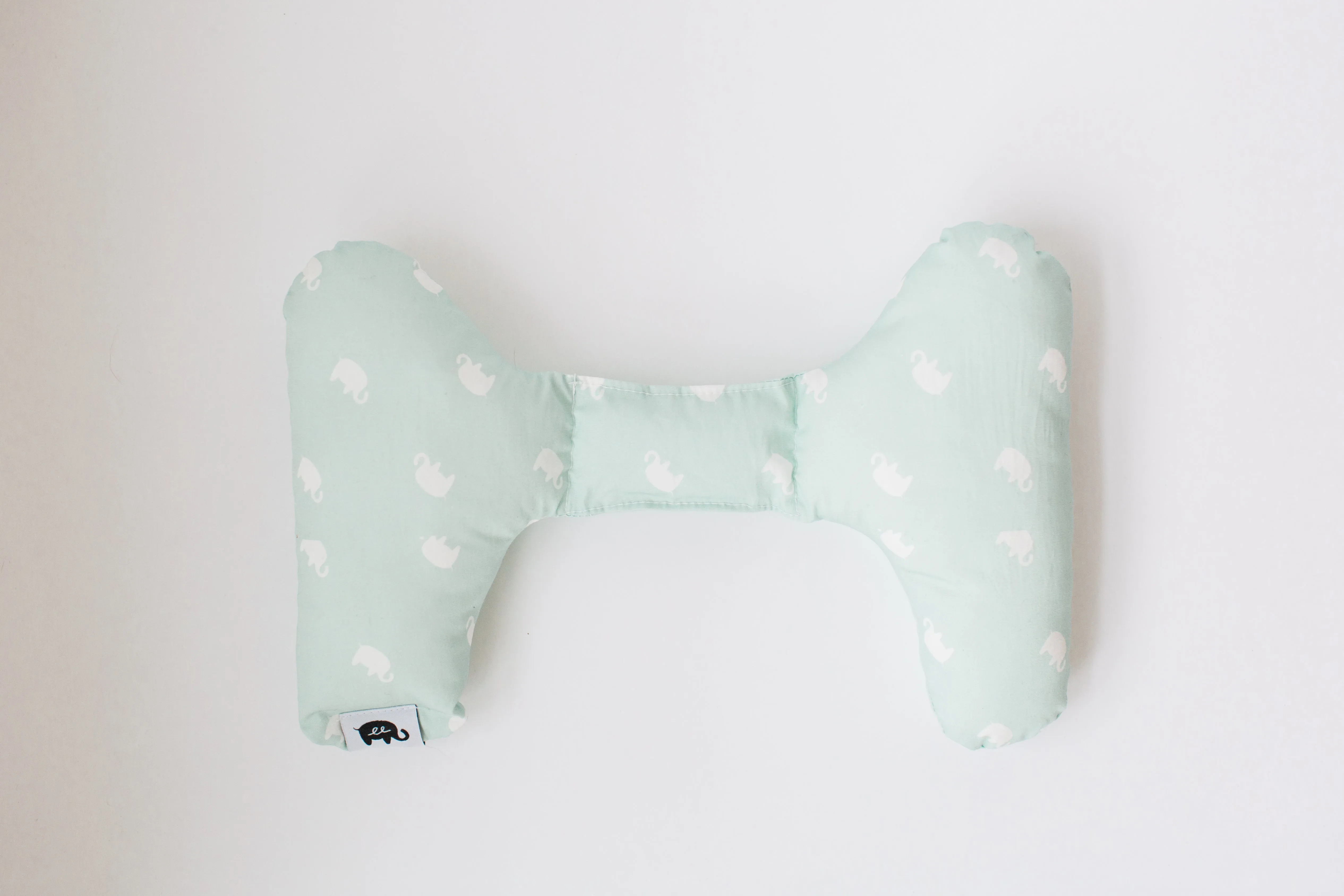 Green Elephant Infant Support Pillow