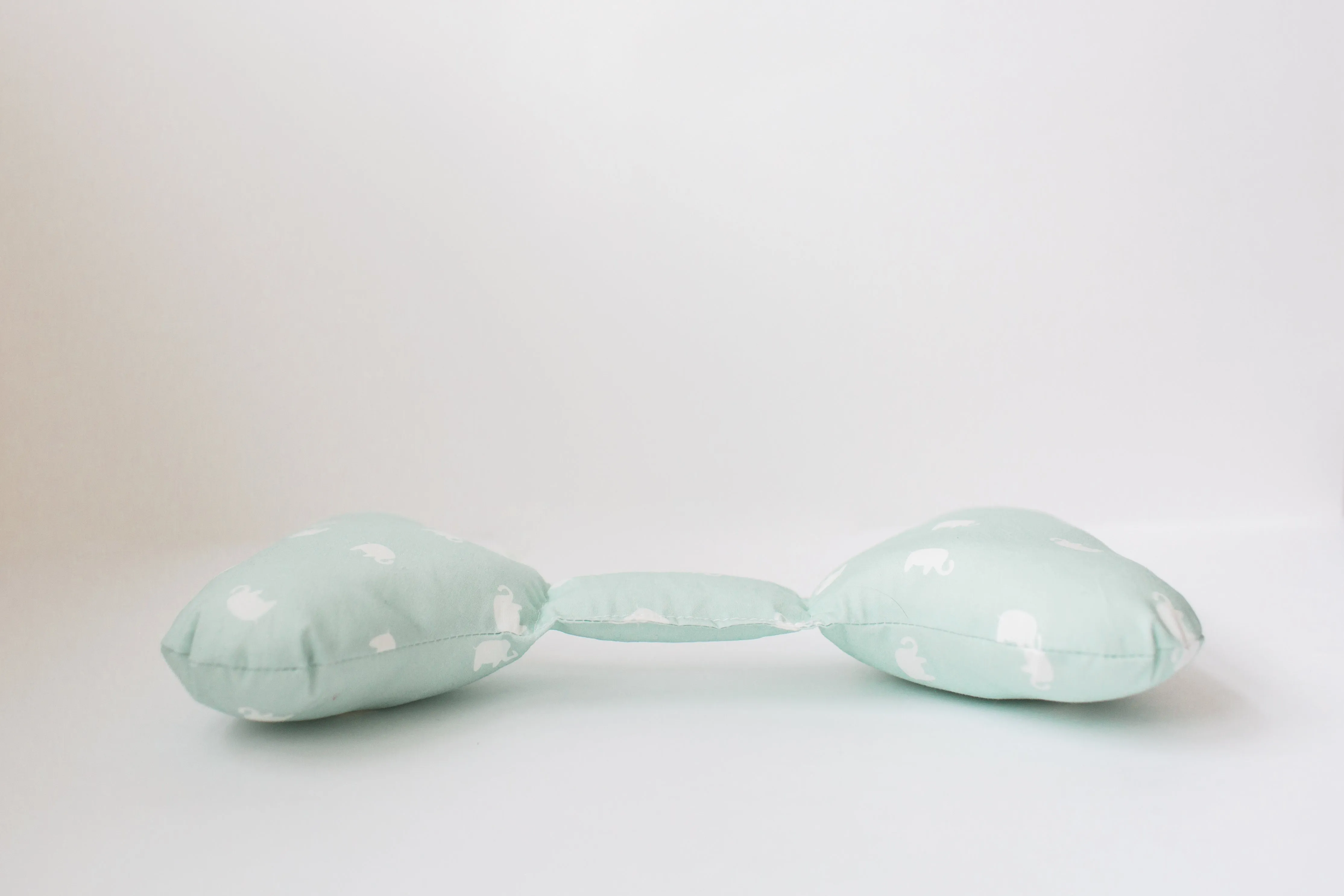 Green Elephant Infant Support Pillow