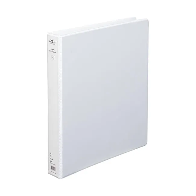 Icon Insert Binder A4 2D 26mm White