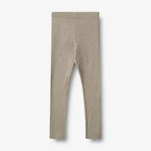 Jersey Legggings Jules - gravel melange
