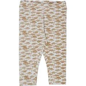 Jersey Leggings - dusty dove fish