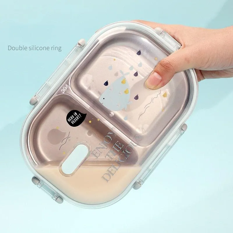 Kid's Stainless Steel  Food Container