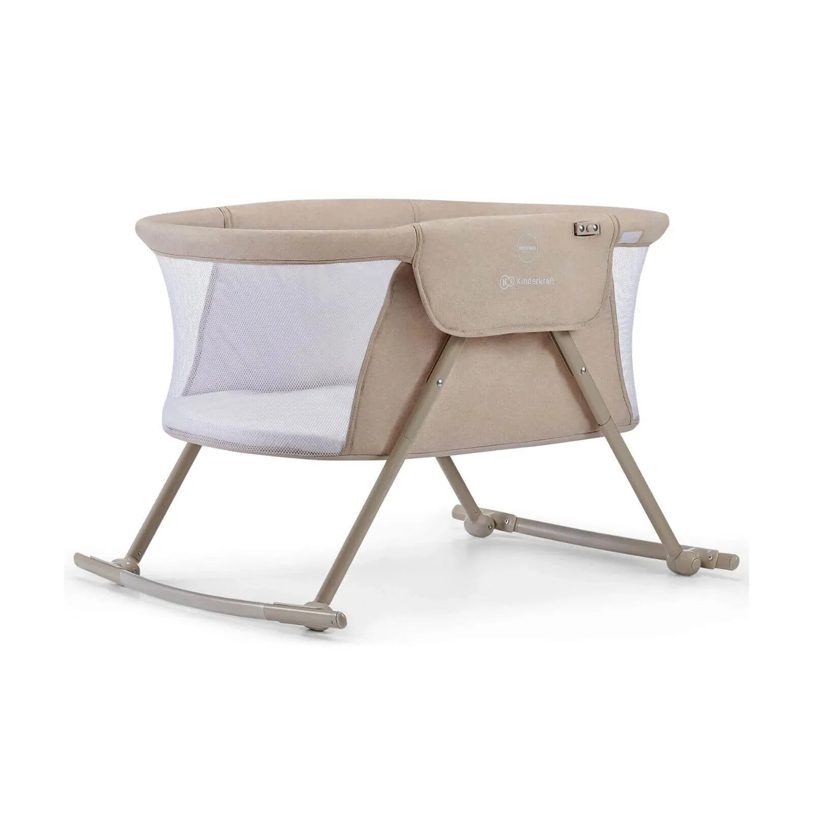 Kinderkraft Lovi 3-in-1 Baby Crib - Beige