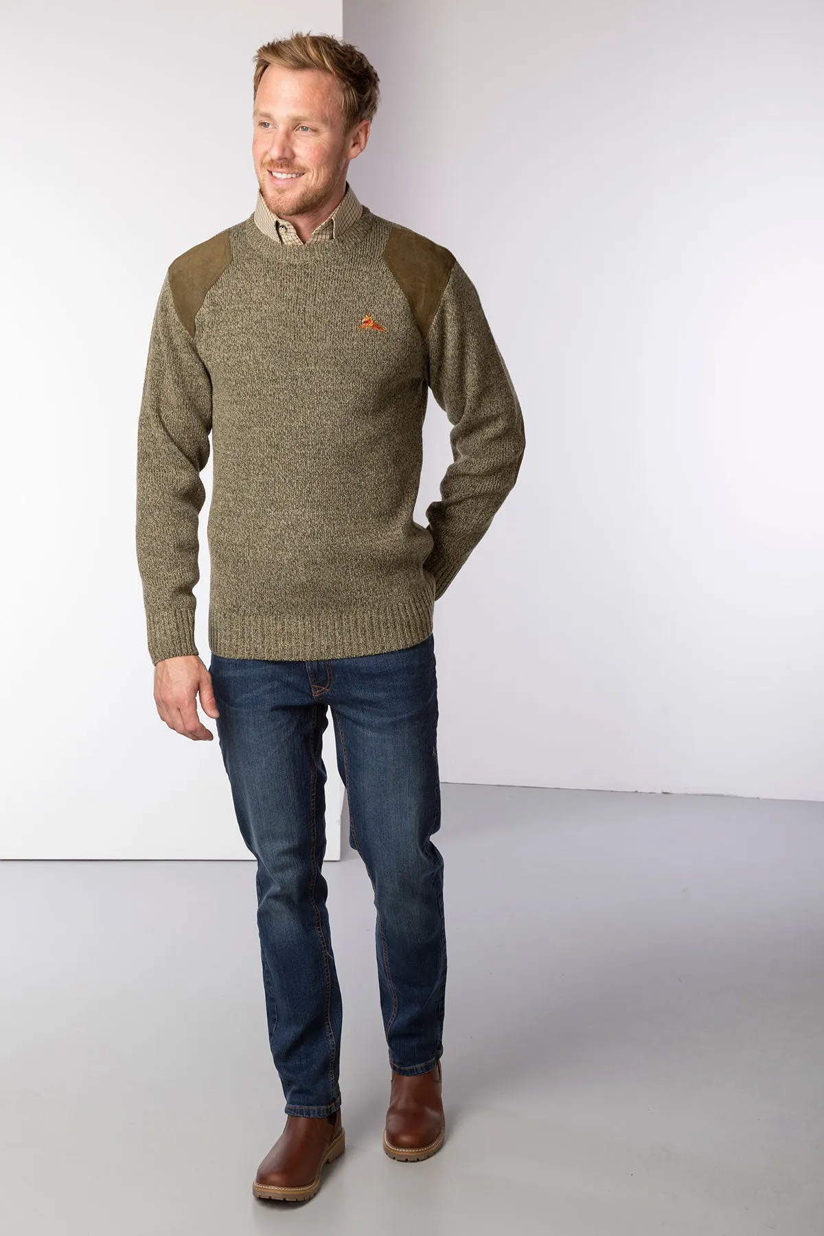 Men's Crew Neck Shooting Jumper - Wykeham