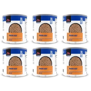 Mountain House - Ground Beef #10 Can - 6 Pack