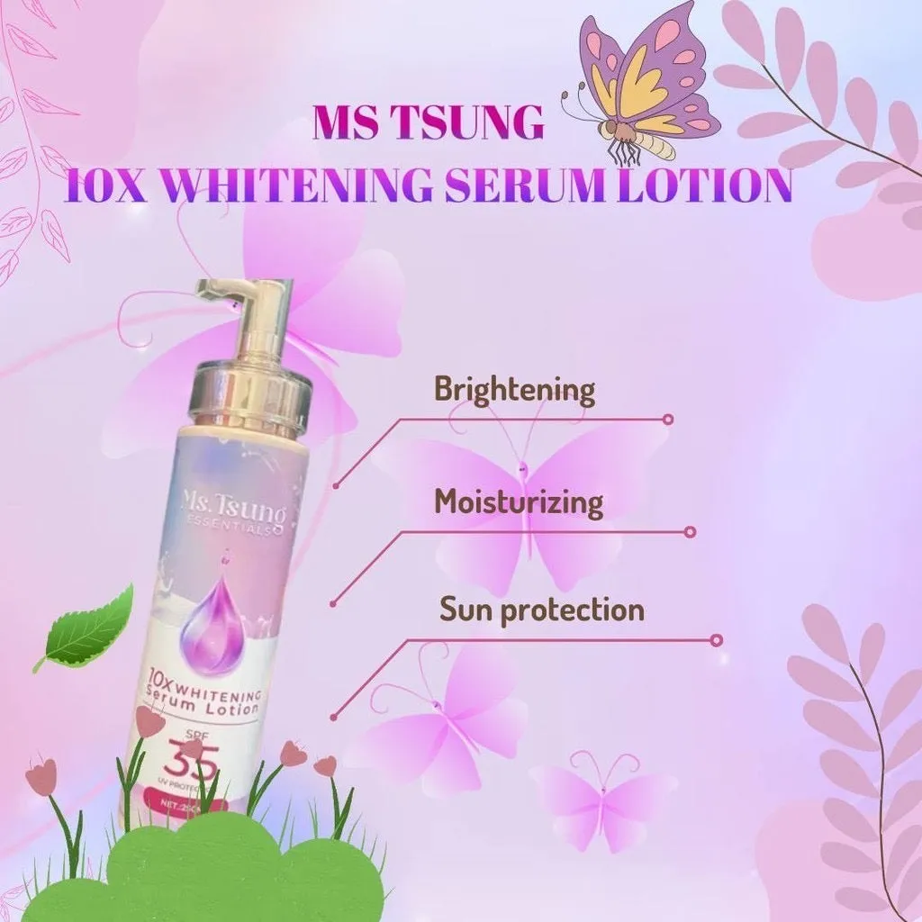 Ms. Tsung 10x Whitening Serum Lotion (250ml)