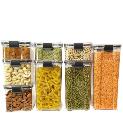 Multipurpose Kitchen  Storoge Box (Pack Of 6)