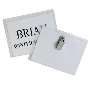Name Badge Holder W/ Swivel Clip-95523