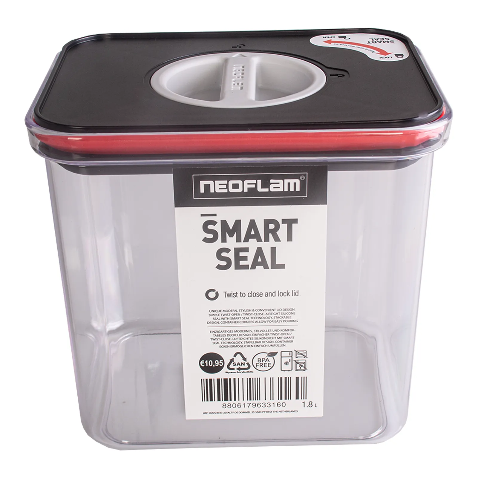 Neoflam Smart Seal Food Storage 1.8L
