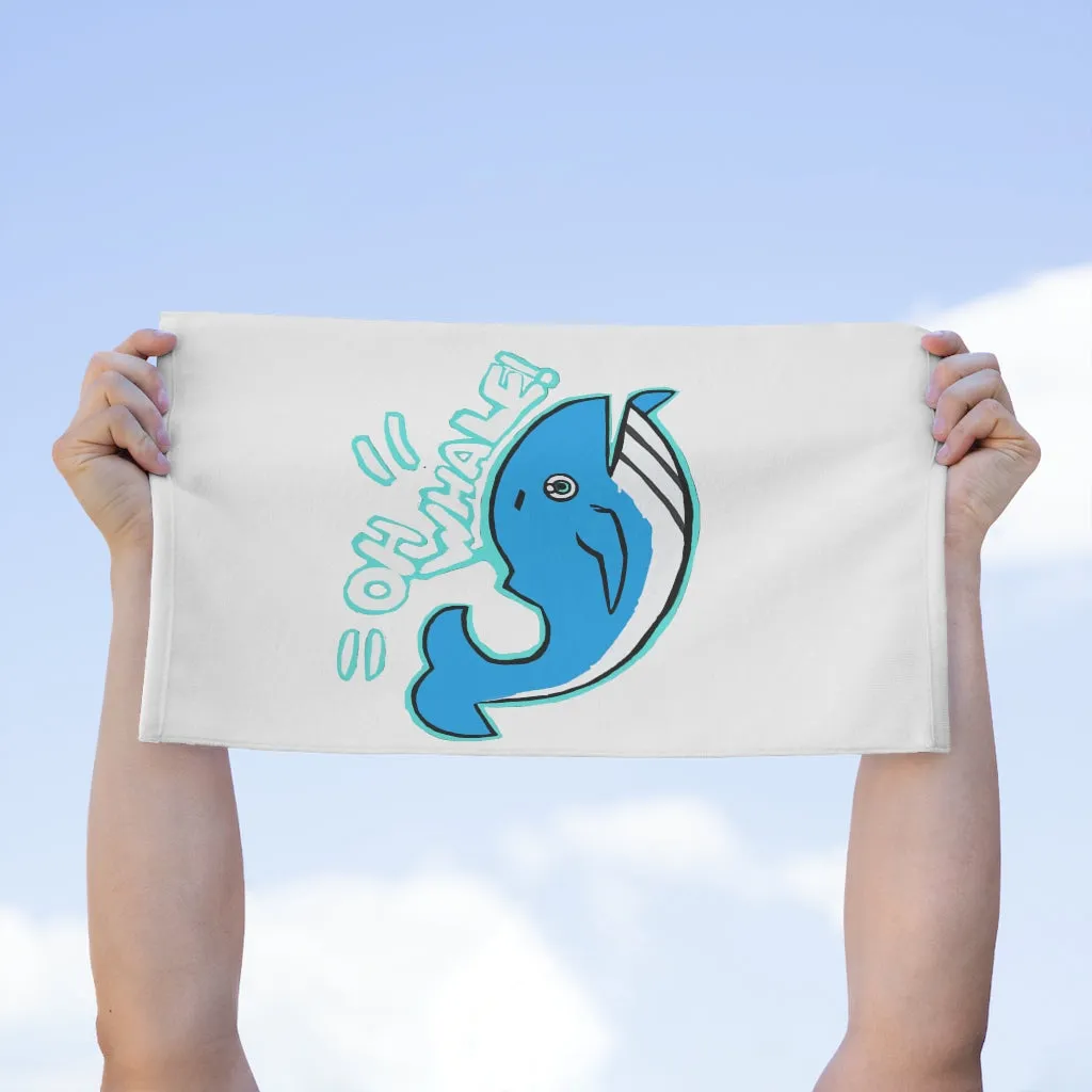 Oh Whale Rally Towel, 11x18