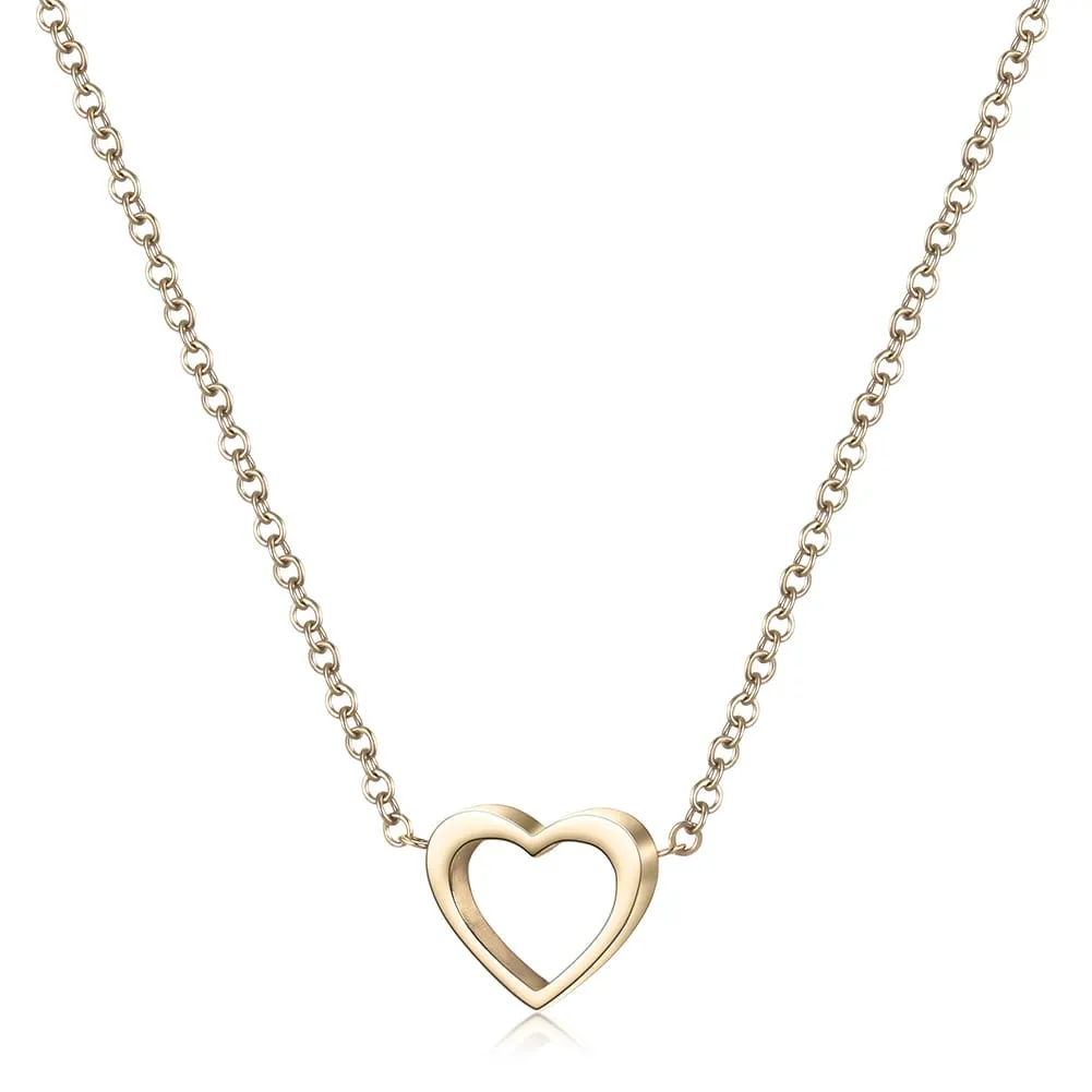 Open Heart Necklace