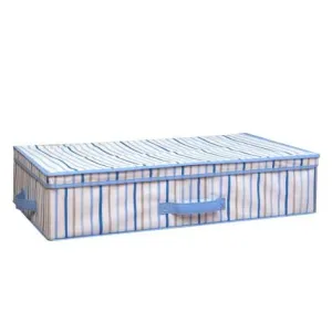 Painterly Blue Storage Box - Underbed