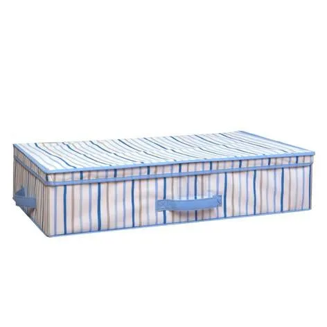 Painterly Blue Storage Box - Underbed
