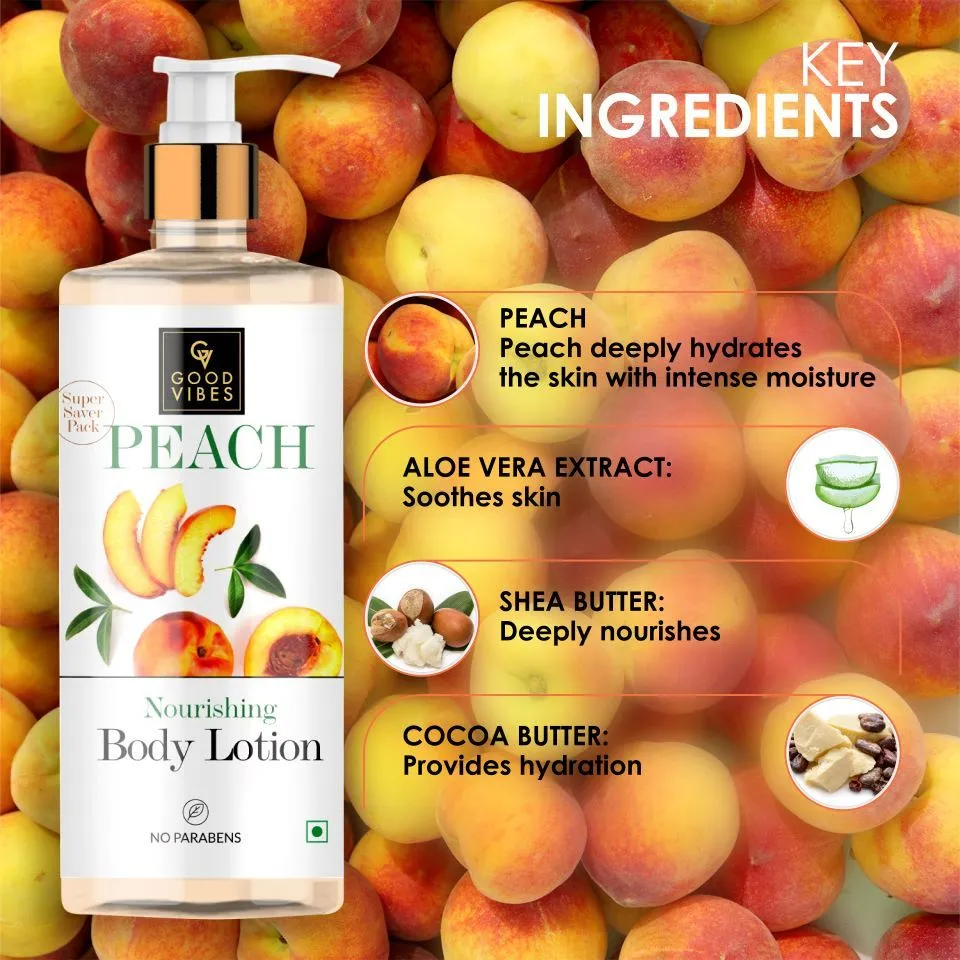 Peach Nourishing Body Lotion
