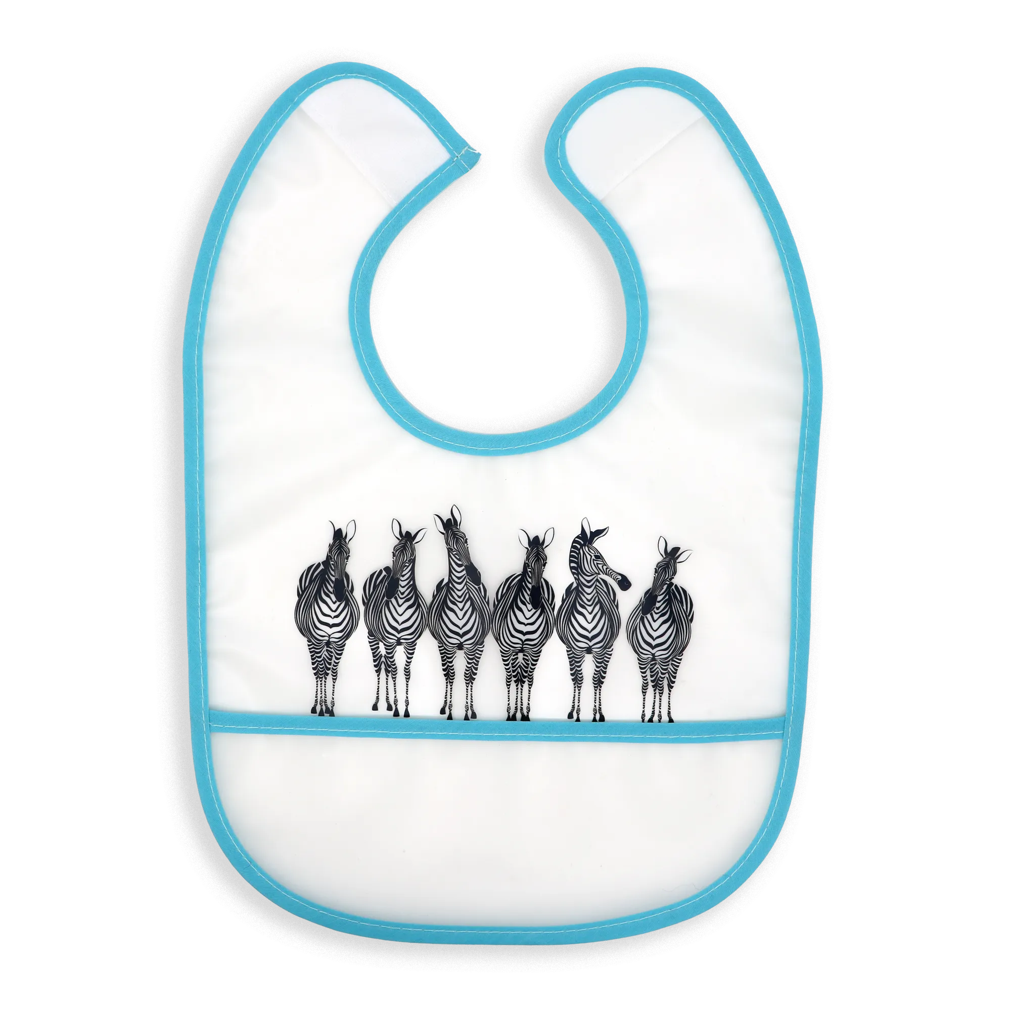 PEVA Bib Set - Zebra