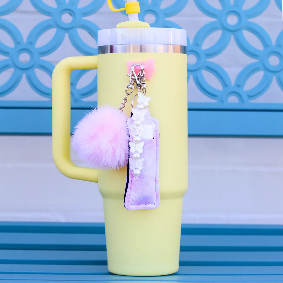 Pink Bow Stick-On Hook
