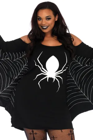 Plus Size Spider Girl Tank Dress