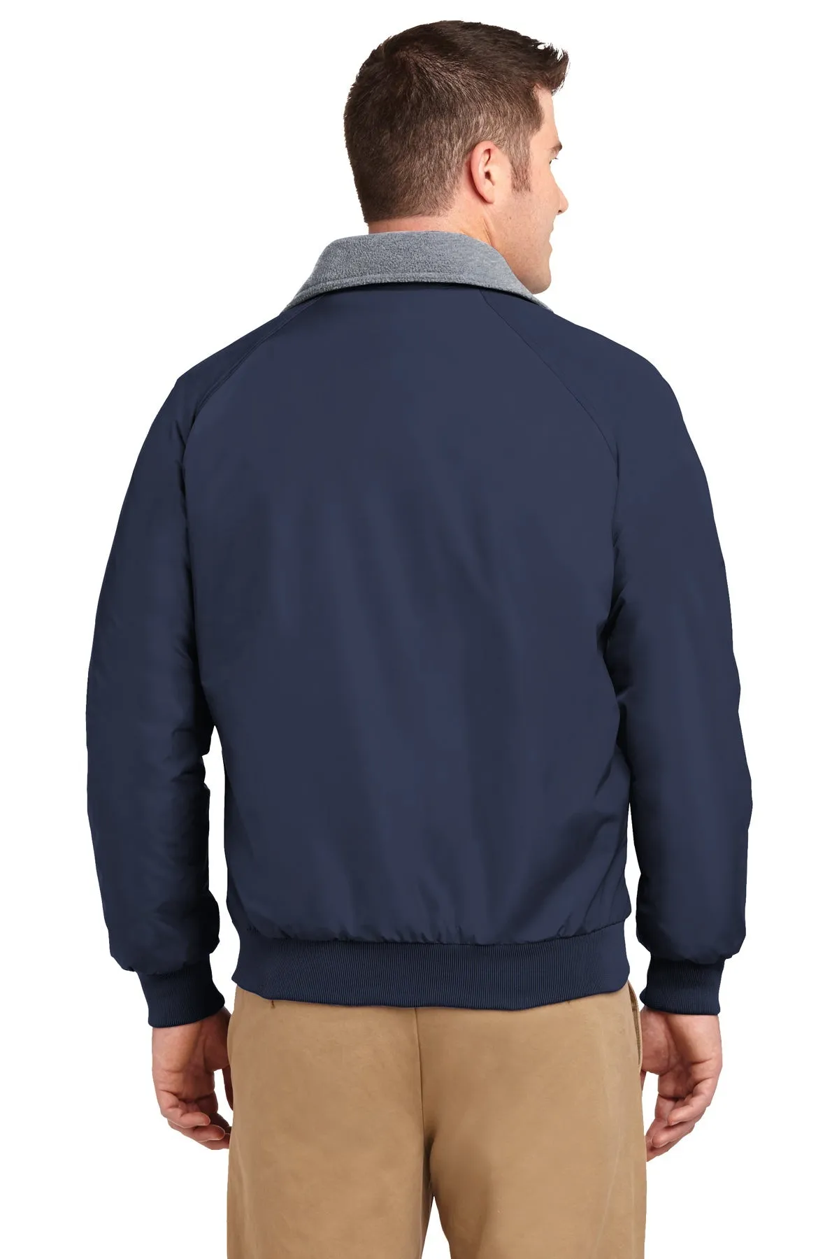Port Authority Challenger Customized Jackets, True Navy/Grey Heather