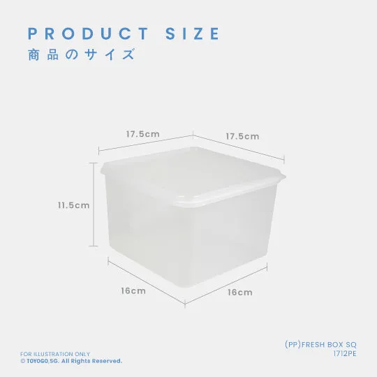 (PP)FRESH BOX SQ (1712PE)