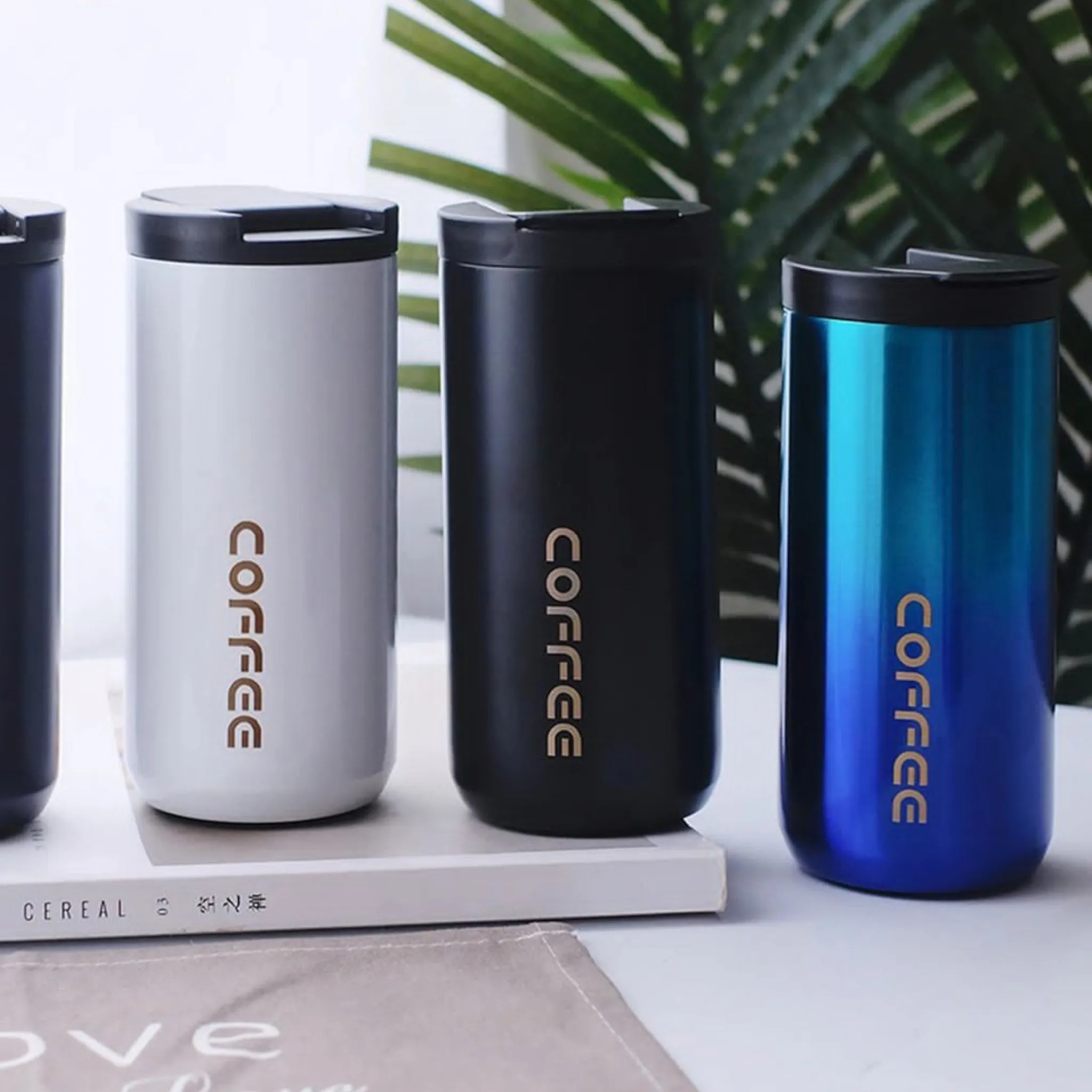 Retro 500ml Thermal Travel Flask Vacuum Insulated Drinking Bottle 31017