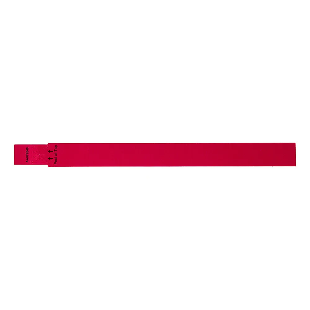 SecurBand® Custom Wristbands 7/8" Clean-Tab™ SCR (500/Pack)