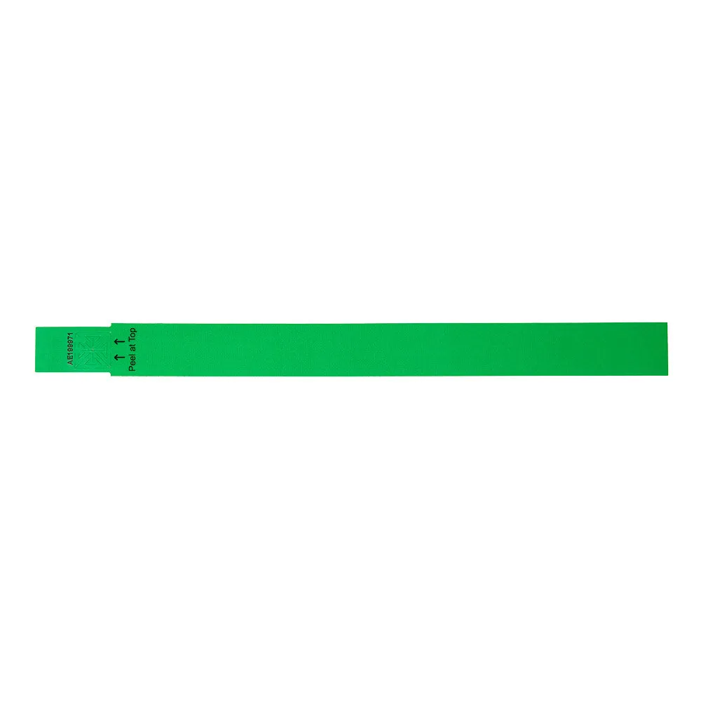 SecurBand® Custom Wristbands 7/8" Clean-Tab™ SCR (500/Pack)