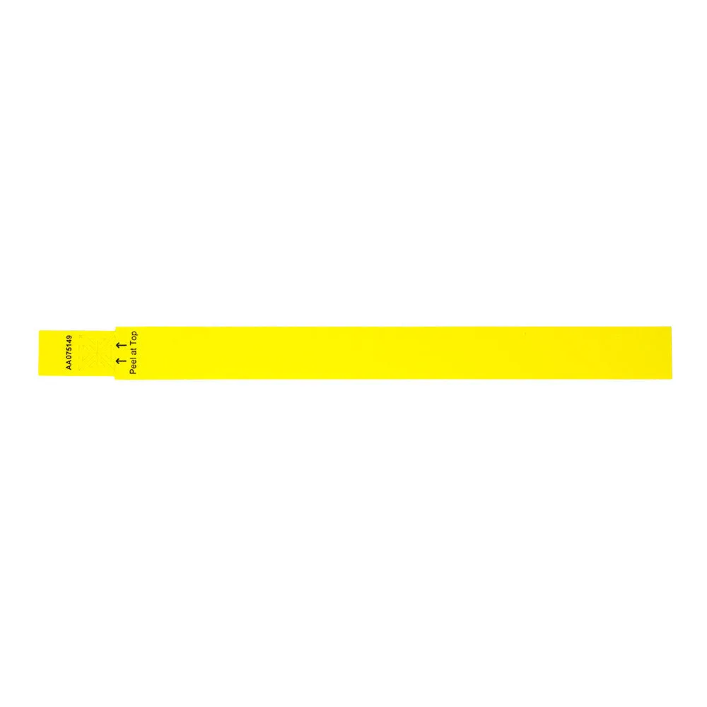 SecurBand® Custom Wristbands 7/8" Clean-Tab™ SCR (500/Pack)