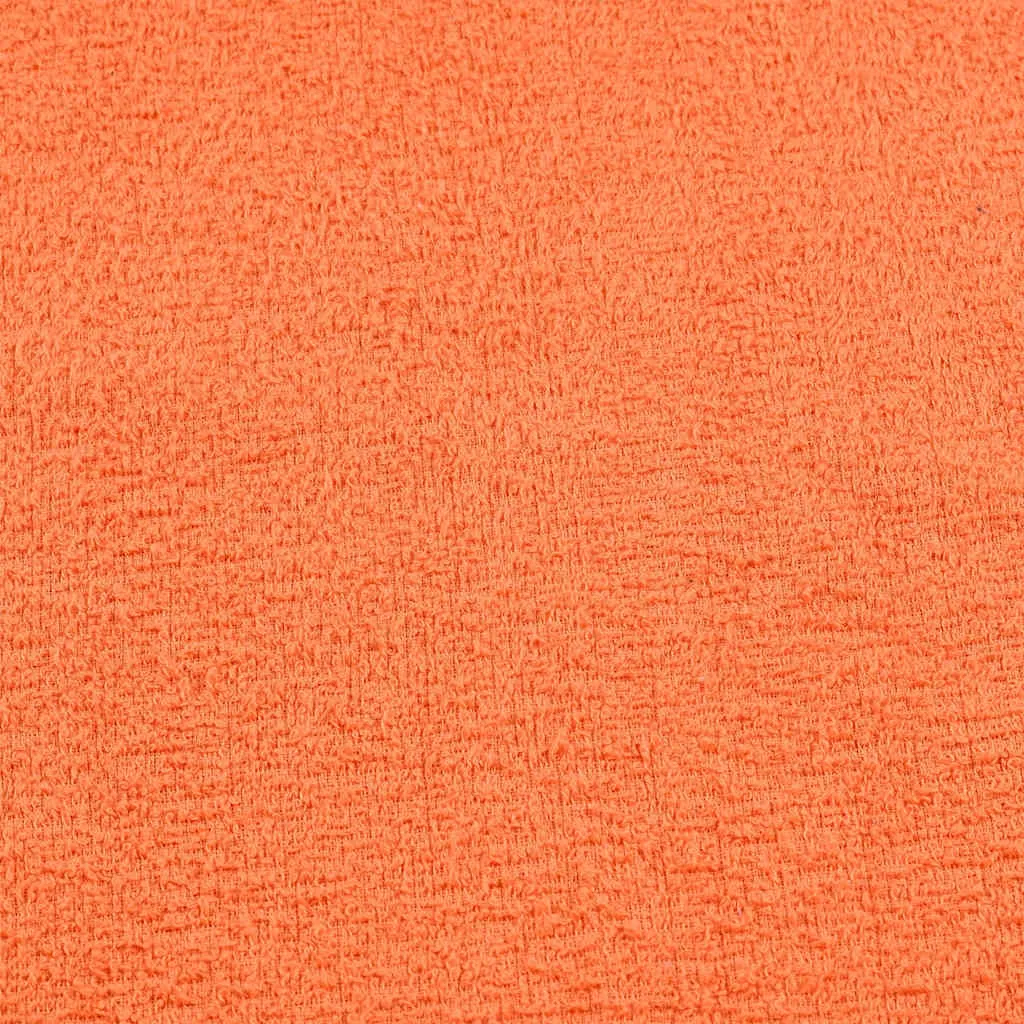 Shower Towels 10 pcs Orange 70x140 cm 360 gsm 100% Cotton