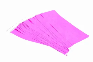 SICURIX Sequentially Numbered Security Wristbands 100 Pack PURPLE (85014)