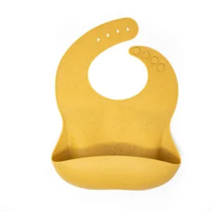 Silicone Bib - Oak Bull Speckle