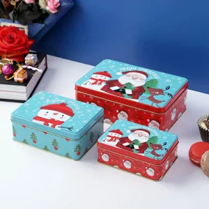 Snowman Buddie Storage Box - Set Of Three