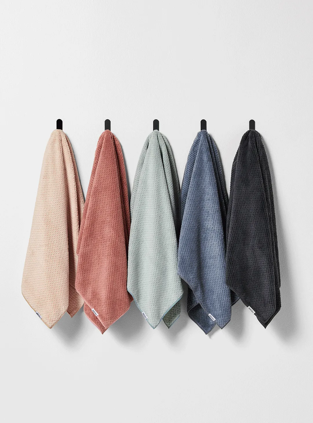 Softees Plush Microfiber Towels - 6 Pack - Sage