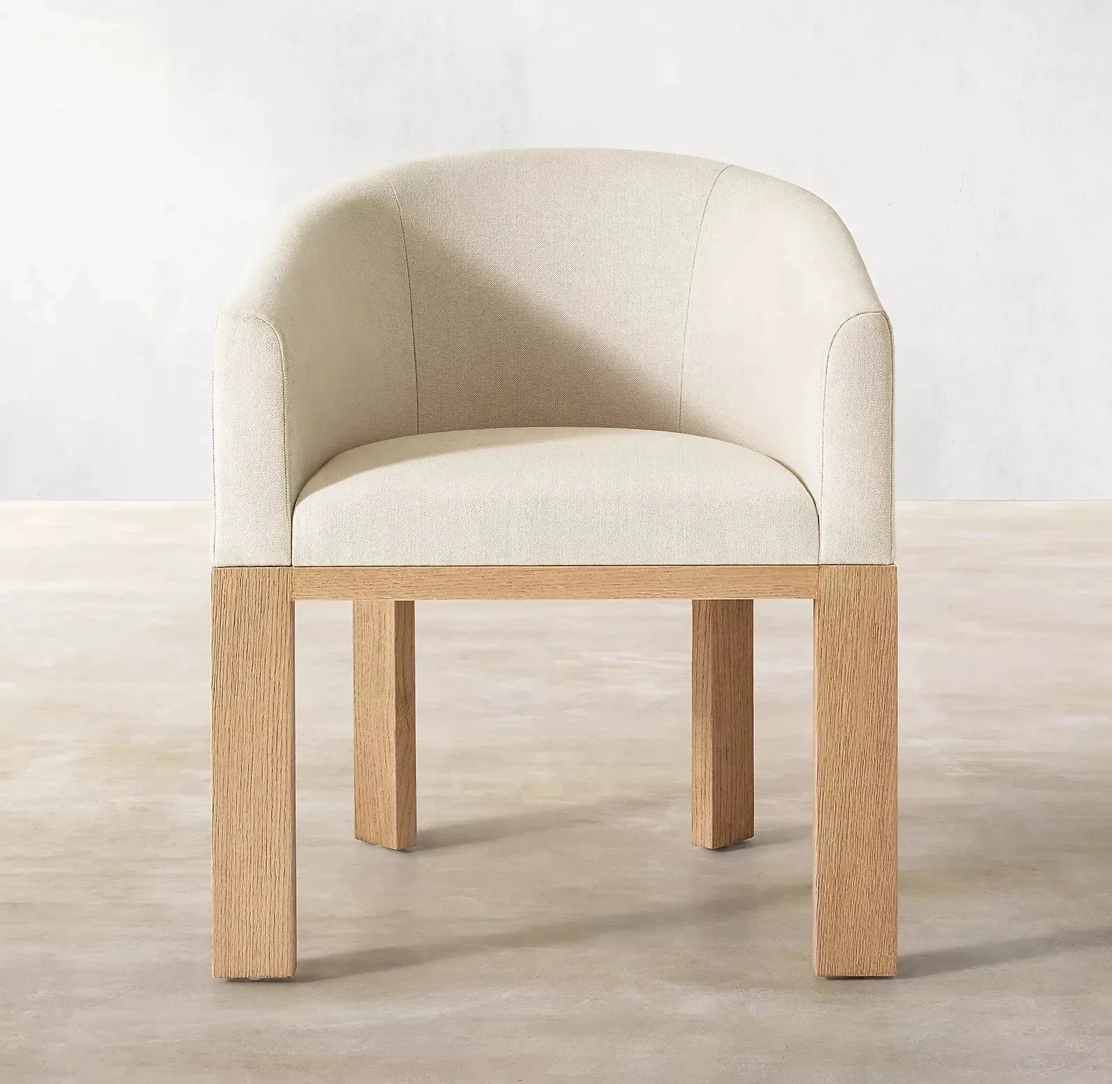 Solid Wood Caramel Color Dining Chairs
