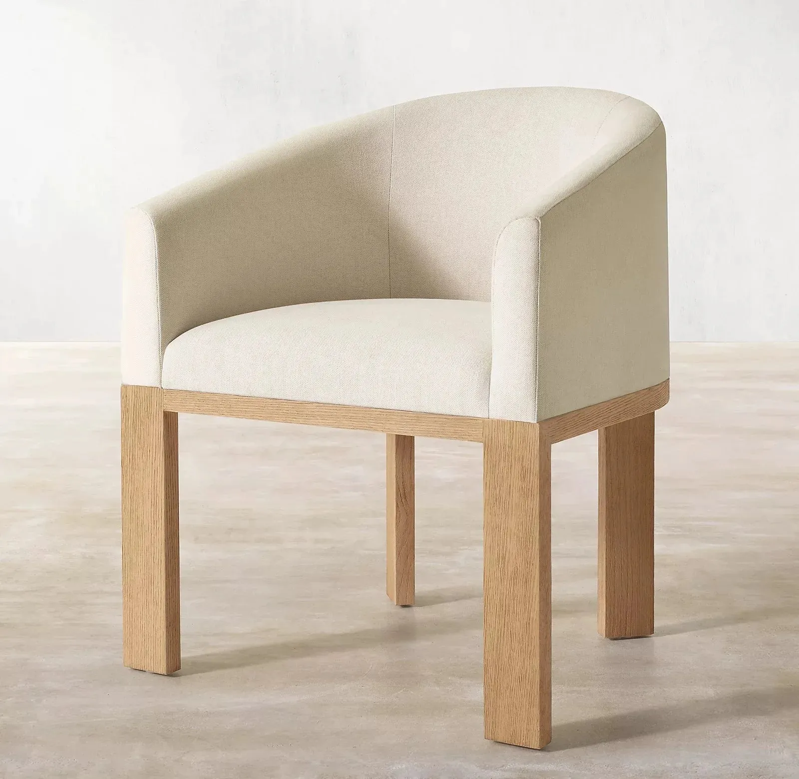 Solid Wood Caramel Color Dining Chairs