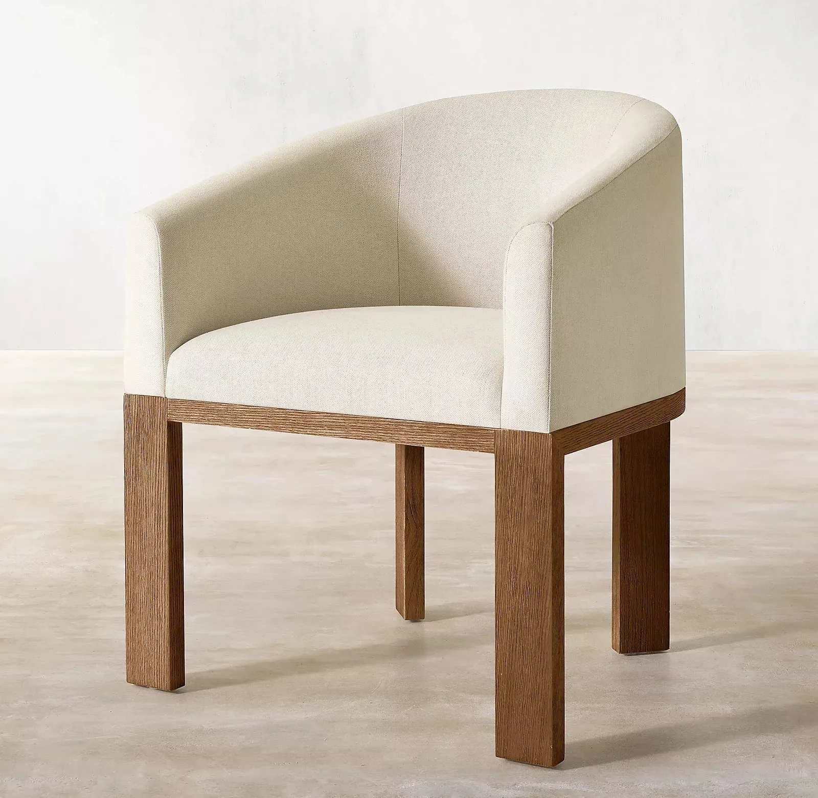 Solid Wood Caramel Color Dining Chairs