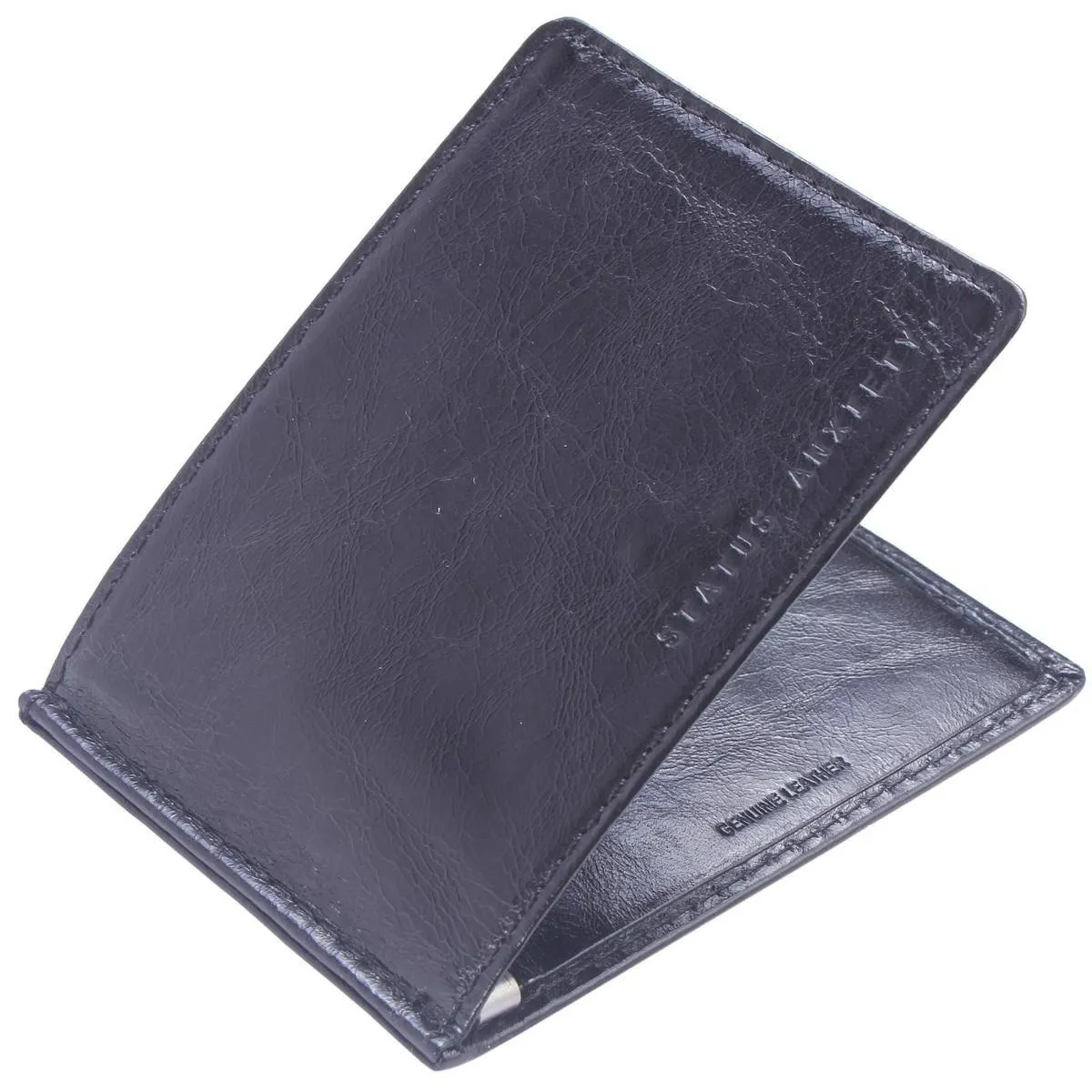 Status Anxiety Perez Thin Wallet - Black