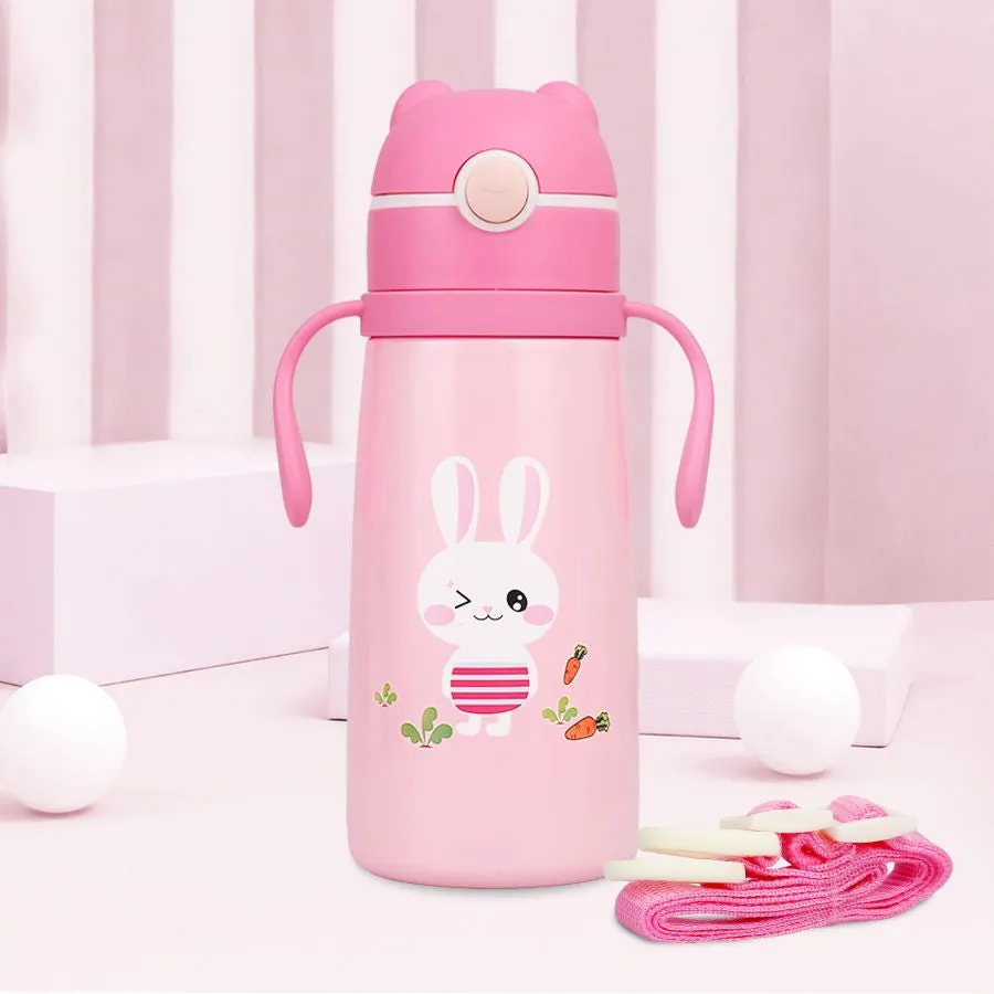 Steebo Safari Stainless Steel Sipper Bottle for Kids 500ml