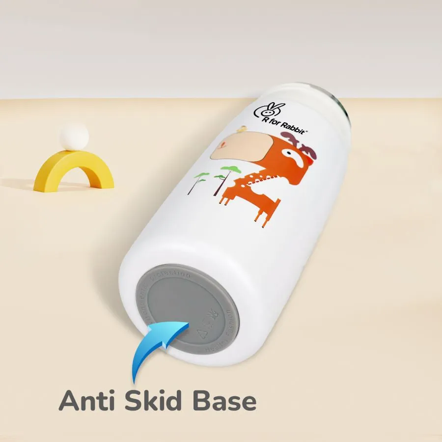 Steebo Safari Stainless Steel Sipper Bottle for Kids 500ml