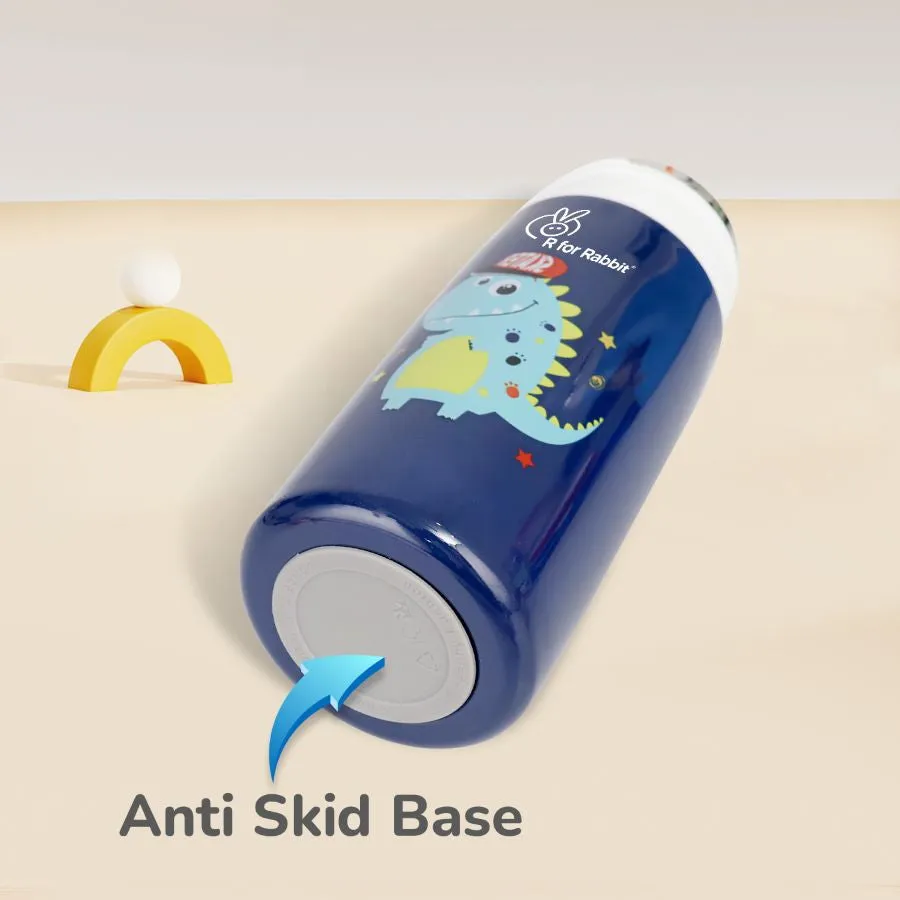 Steebo Safari Stainless Steel Sipper Bottle for Kids 500ml